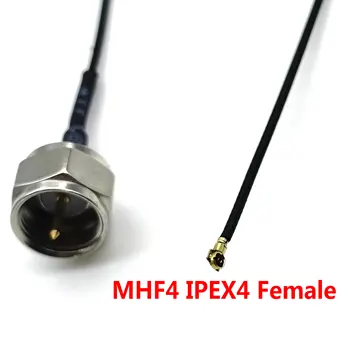 100ks F Typ Mužskej MHF4 IPEX4 Female Jack RF1.13 IPX MHF4 Rozšírenie Jumper