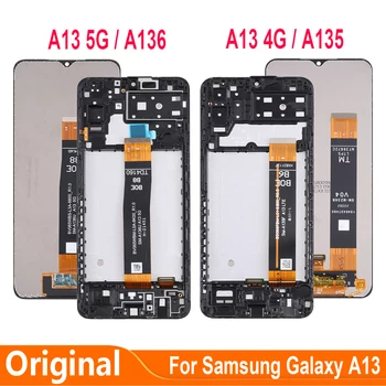 Pôvodný Pre Samsung Galaxy A13 4G 5G LCD SM-A136U A136U1 A135M SM-A135F/DS LCD Displej Dotykový Displej Digitalizátorom. Montáž
