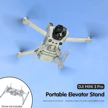 Skladací Podvozok Pre Mini 3 Predĺžená Výška Nôh Podporu Chránič Stojan Šmyku Pre Mini 3 Pro Drone Príslušenstvo S8t4