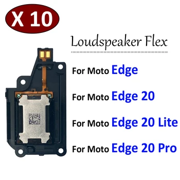 10Pcs/Veľa, Pôvodný Pre Motorola Moto Edge 20 Lite Pro Hlasný Reproduktor Bzučiak Zvonenie Náhradné Príslušenstvo Diely