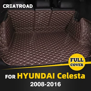 Plné Pokrytie Kmeňa Mat Pre Hyundai Celesta 2008-2016 15 14 13 12 11 10 09 Kufra Auta Kryt Pad Interiéru Chránič Príslušenstvo
