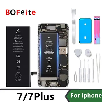 BoFeite Batérie Pre iPhone 7 7plus Náhradná Bateria Pre Apple iPhone Batérie s Opravy Nástroje Súpravy