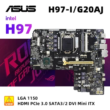 LGA 1150 Doske Auta ASUS H97-I/G20AJ/DP_MB+i5 4570 CPU Intel H97 chipset základnej Dosky DDR3 RAM SATA2 PCI-E X16 USB2.0
