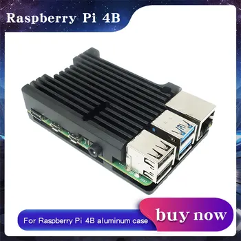 Raspberry Pi Hliníkové Prípade, Pasívne Chladenie Allory pre Raspberry Pi 4 Metal Box Skrinka pre Raspberry Pi 4