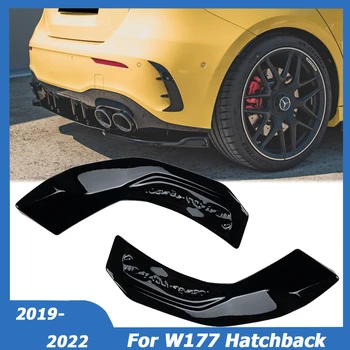 Pre Mercedes Benz Triedy W177 V177 A35 A45 AMG Hatchback Zadný Nárazník Difúzor Strane Splitter 2019 2020 2021 2022 Auto Príslušenstvo
