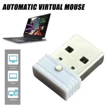  Nezistiteľný Automatické Mover USB Port Shaker Wiggler pre Notebook Udržuje Počítač Hore Simulovať Pohyby Myši
