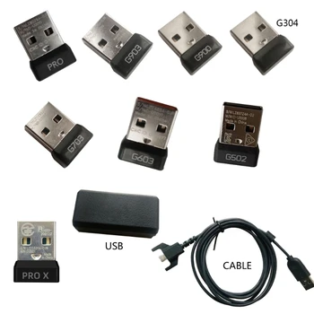 USB Prijímač Bezdrôtovej Dongle Adaptér pre Logitech G502 G603 G900 G903 G304 G703 GPW GPX Bezdrôtový Herný Drop Shipping