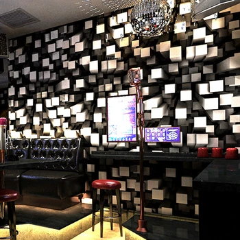 KTV Tapety 3D Cool Fashion Flash Bar Hotel Fantázie Sála Box Tému Miestnosti Strop 3d Tapeta Bar Dekorácie, Tapety,