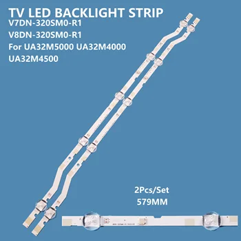 Podsvietenie Led TV V7DN-320SM0-R1 V8DN-320SM0-R1 SH1.8 Pre UA32M5000 UA32M4000 UA32M4500 TV Podsvietenie LED Pásy