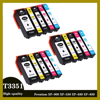 Kompatibilné atramentové kazety pre Epson XP-900 XP-530 XP-630 XP-830 XP-635 XP-540 XP-640 XP-645 xp-7100 T3351 33XL pre Európu
