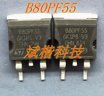 10PCS/VEĽA B80PF55 STB80PF55 NA-263 P-CH MOSFET
