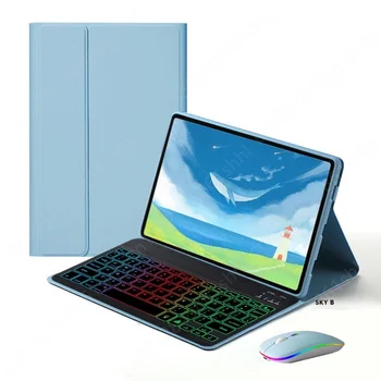 Tablet Kryt pre Xiao Pad 5 11 Palcový Rainbow Klávesnice Prípade pre Xiao Mi Pad 5 Mi Pad 5 Pro Klávesnice
