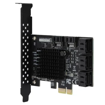 SATA Rozširujúca Karta PCI-E Ix 8-port SATA 3 0 Rozširujúca Doska s 6Gpbs Rýchlosť Prenosu