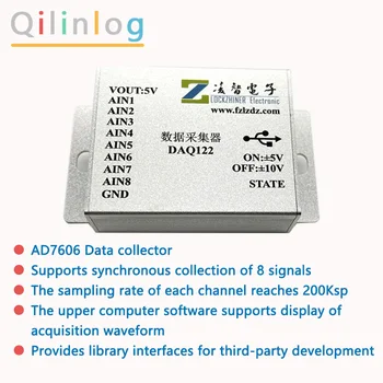AD7606 zber Dát modul pre zber Dát karty na 16-bitových aj 8-kanál synchrónne 200 TISÍC vzoriek USB, vysoko-rýchlostný prenos