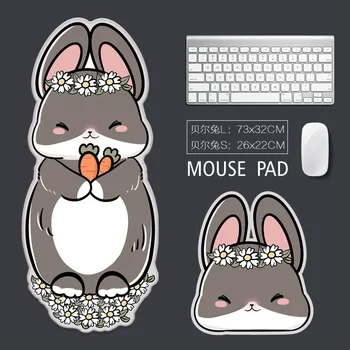 V roku 2023, najnovšie špeciálne tvarovaná podložka pod myš, králik cartoon zvierat podložka pod myš office podložka pod myš s karikatúra podložka pod myš dávky