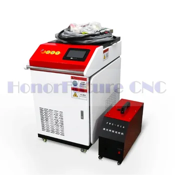 Prenosné Kovové Laserové Zváračov Mobilné CNC Fiber Laser Zvárací Stroj 1000W na Predaj