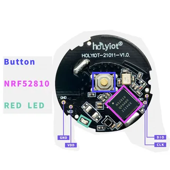 Holyiot nRF52810 Bluetooth 5.0 Vysoký Výkon, Nízka Spotreba Energie Modul Krytý Polohy