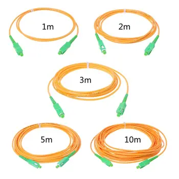 SC/APC-SC/APC-SM 3 mm Optický Jumper Kábel Jednom Režime Rozšírenie Patch Kábel 1m, 2m, 3m, 5m, 10m