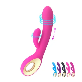 Leye 2023 Králik Tlačením Vibrátor Automatické Teleskopické G-Bod Stimulátor Klitorisu Ženská Masturbácia, Sexuálne Hračky Pre Dospelých Žien