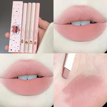 3D Pery Zamatový Matný Lip Liner Ceruzka Nepremokavé Trvalé Bacuľatá Rúž Prírodné Osnovy Lip Contour Line Lipliner make-up