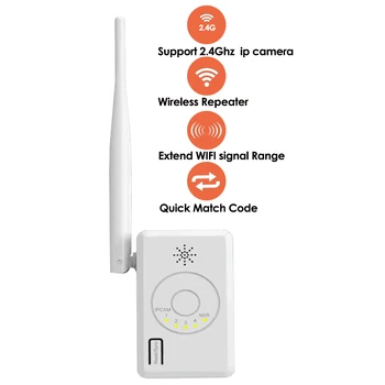 WiFi Range Extender bezdrôtový opakovač pre Bezdrôtové Bezpečnostné cctv kamerový Systém