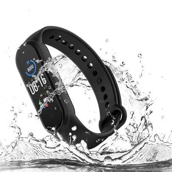 Watchband pre Xiao Mi Band 7 6 NFC náramok silikón Športové hodinky, náramok Miband 4 Pás pulsera correa mi band 3 4 5 popruh