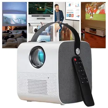 Mini Prenosné Vreckové Kino Projektor Smart Projektor s rozlíšením Full HD Projektor s rozlíšením 1080P Kompatibilné S IOS/TV Stick/USB/TF Karty