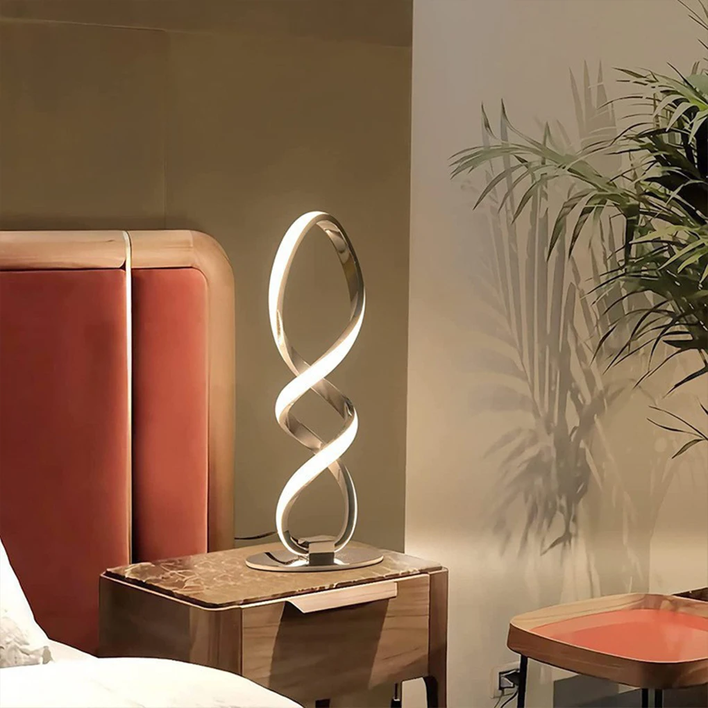Kovové Stmievateľné LED stolná Lampa Svetlé A dlhodobé Osvetlenie Pre Moderné Domáce Dekorácie Dlhovekosť
