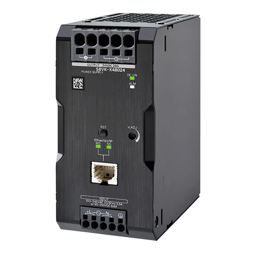 S8VK-X48024-EIP 480 W, 24 VDC, 20 A Prepínanie Napájania