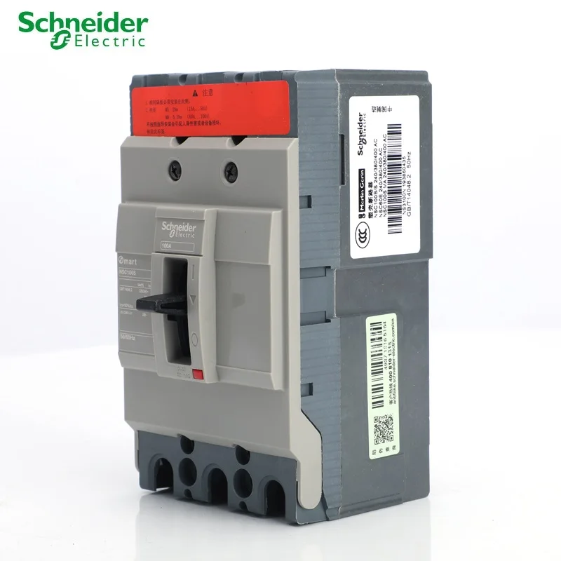 Schneider electric Tvarovaný Prípade ističe Prepínač MCCB NSC100S 15A 20A 25A 30A 50A 40A 60A 75A 80A 100A