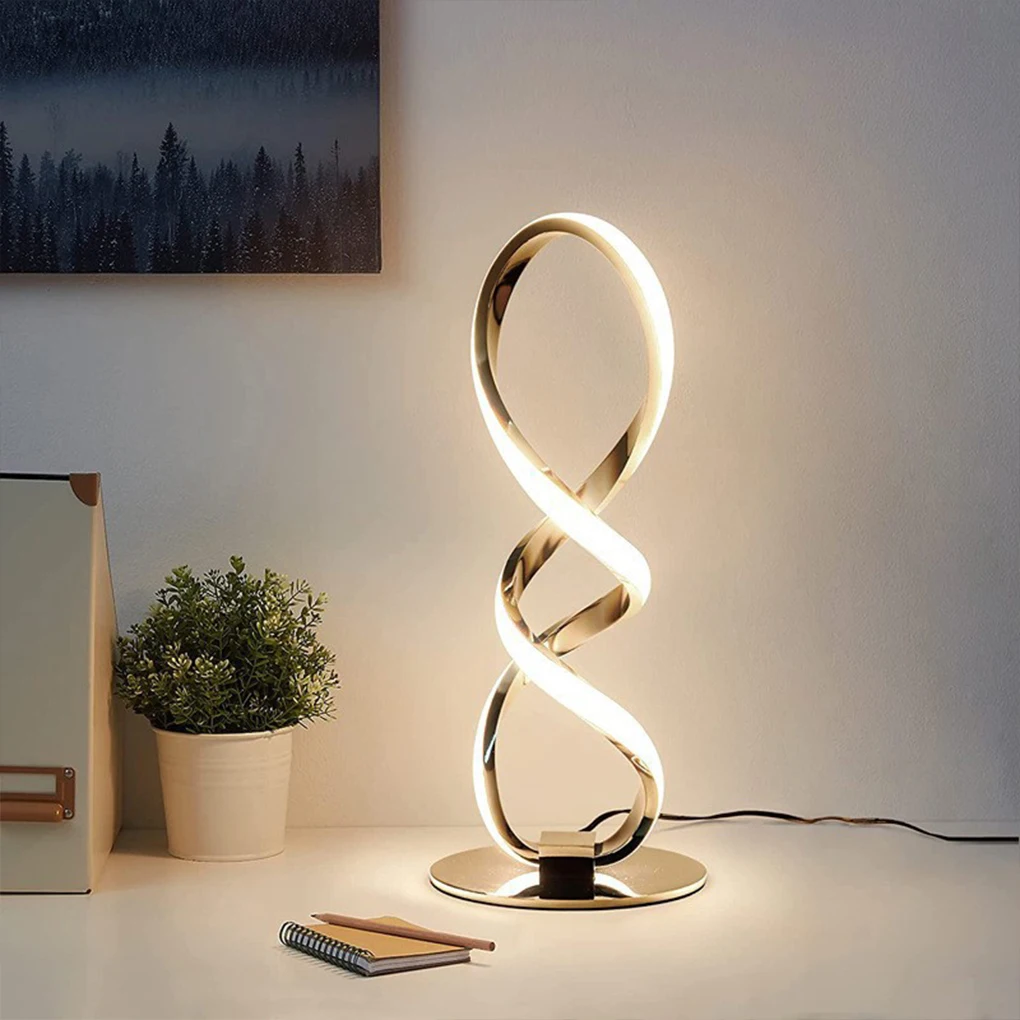 Kovové Stmievateľné LED stolná Lampa Svetlé A dlhodobé Osvetlenie Pre Moderné Domáce Dekorácie Dlhovekosť
