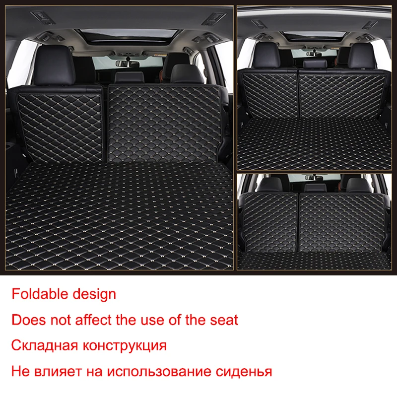 Plné Pokrytie Vlastných Kufri Rohože pre Lincoln Continental 2017-2020 Nautilus 2019-2022 MKZ Auto Príslušenstvo Interiérové Detaily