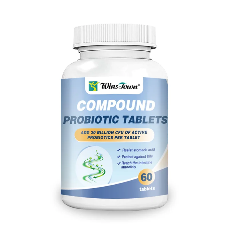 Zložené probiotické tablety+anti-aging tradičnej Čínskej medicíny tablety pomáhajú zlepšiť črevnú funkciu tráviaceho zubov