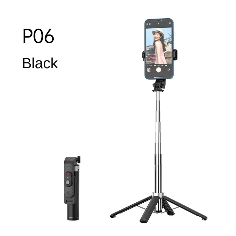 Nové Mini Quadripod Polica Bluetooth Selfie Stick Stabilné Univerzálny Selfie Stick Poschodí Live Streaming Telefón Stojan